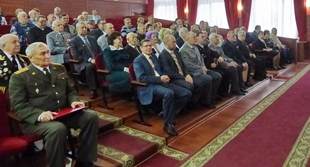 Торжественное собрание, посвященное 40-летию создания Совета ветеранов У МВД России по г.Тольятти